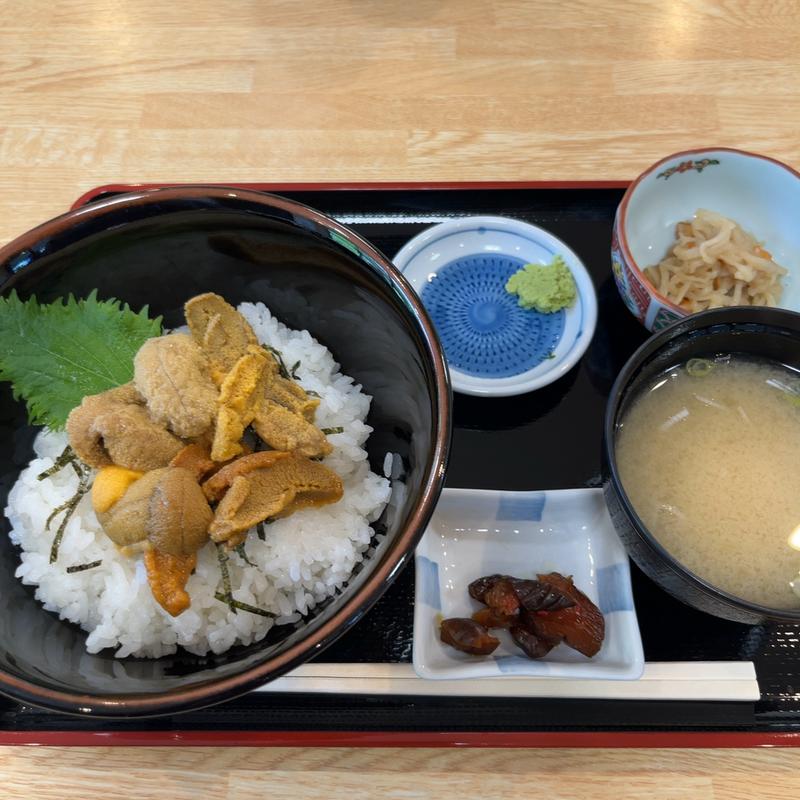 生うに丼(道の駅 さんりく )