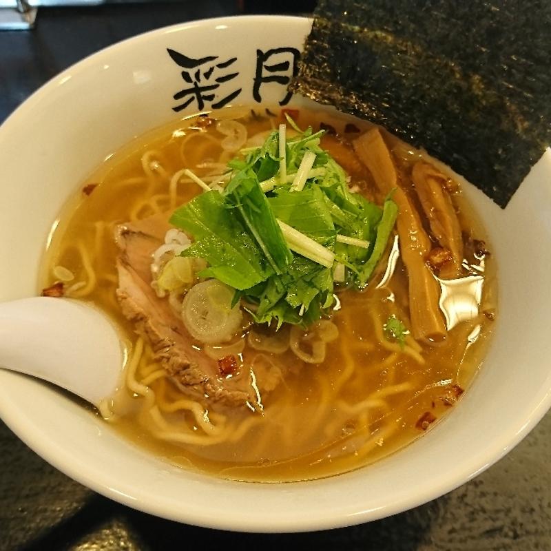 和風塩らーめん(彩月 （さつき）)