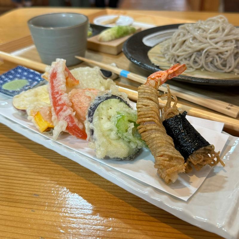 蕎麦屋ならではの天ぷら(蕎麦正　まつい )