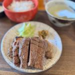 牛タン＆豚ばら定食