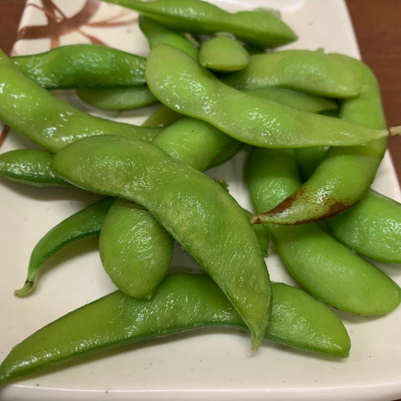 お通し(枝豆)(もつやき ばん)