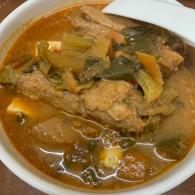 とんび汁豆腐(半丁)(もつやき ばん)