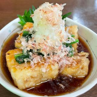 揚げ出し豆腐(そば福)