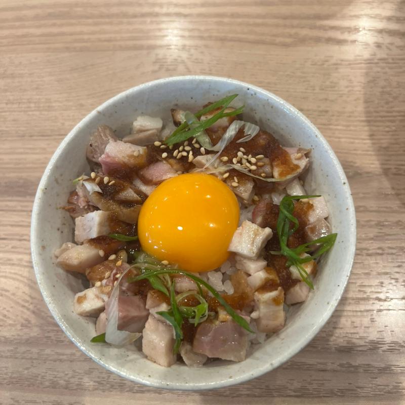 吊し焼き豚ご飯(麺処 にし尾)