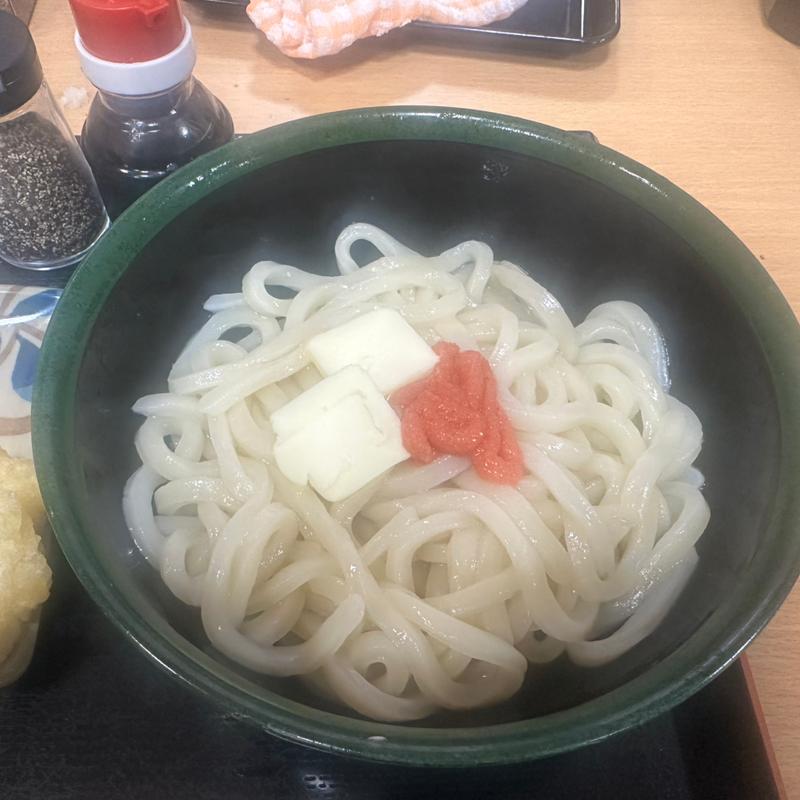 釜バター明太うどん(小)(さか枝うどん 南新町店)