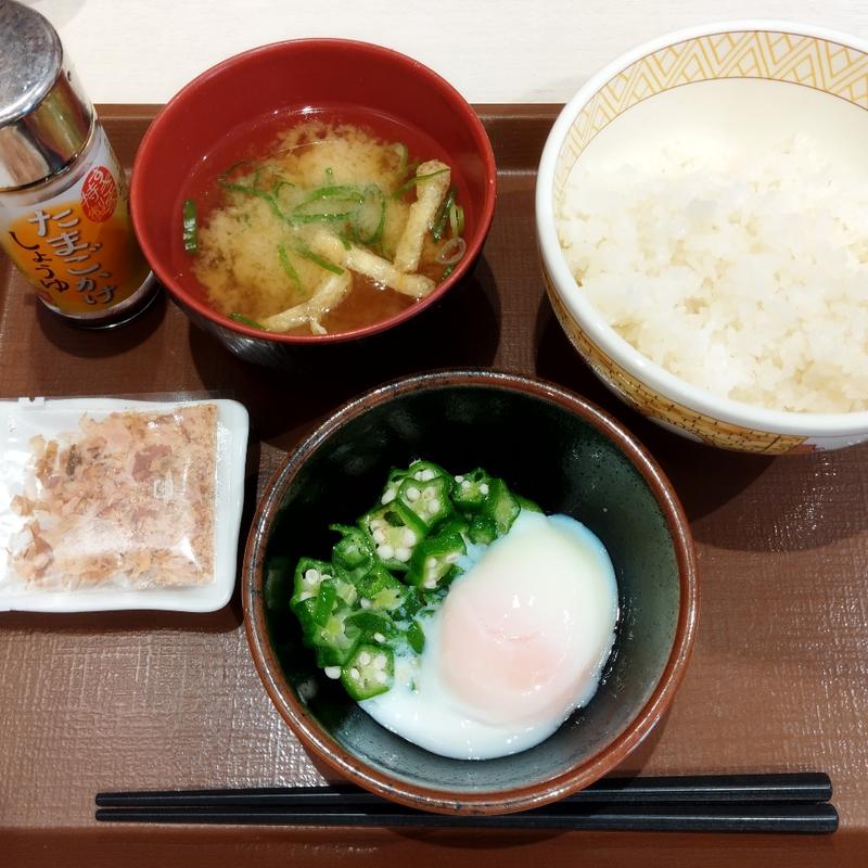 まぜのっけ朝食 並(すき家 葛飾亀有一丁目店)