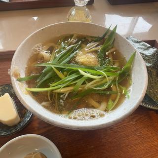たっぷり九条ねぎうどん定食