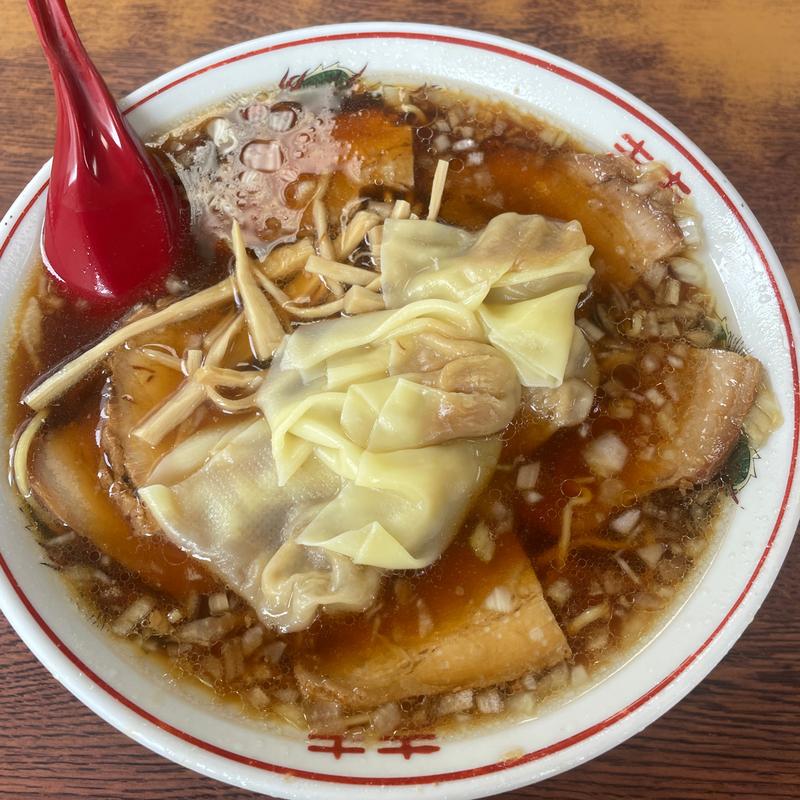 チャーシューワンタンメン大盛り(ラーメン 天一 （てんいち）)