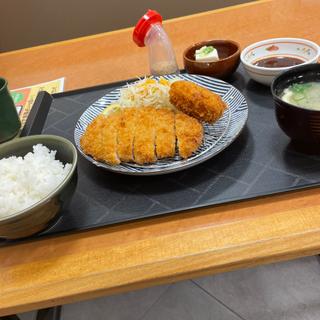 とんかつ&カニクリームコロッケ(宮本むなし 西元町店 )