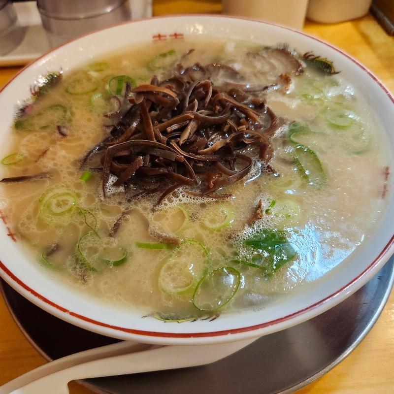 キクラゲラーメン(直ちゃんラーメン)