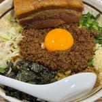 まぜそばトロ肉盛り
