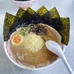 コテッぱにんにくのりとチャーシュートッピング