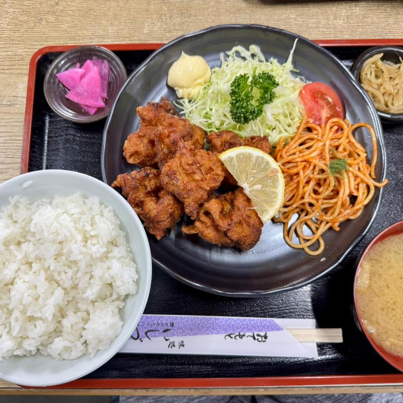 唐揚げ定食(味処いしづか )
