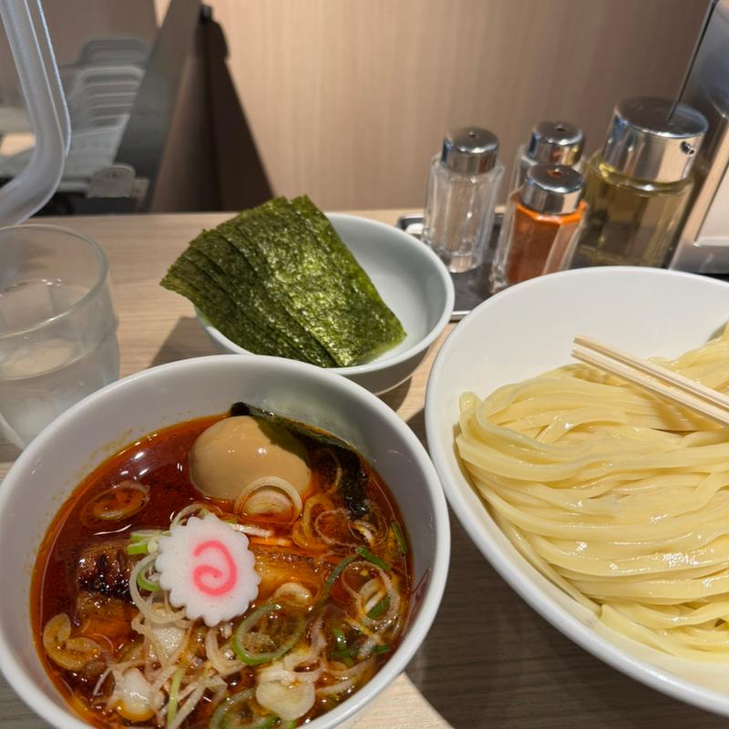 特製辛つけ麺ライトのりトッピング(東京アンダーグラウンドラーメン 頑者 （TOKYO UNDERGROUND RAMEN 頑者）)