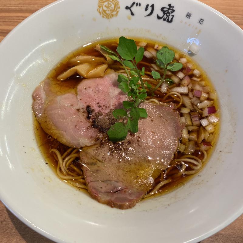 トリフユ醤油ラーメン(麺処ぐり虎 広島ミナモア店)