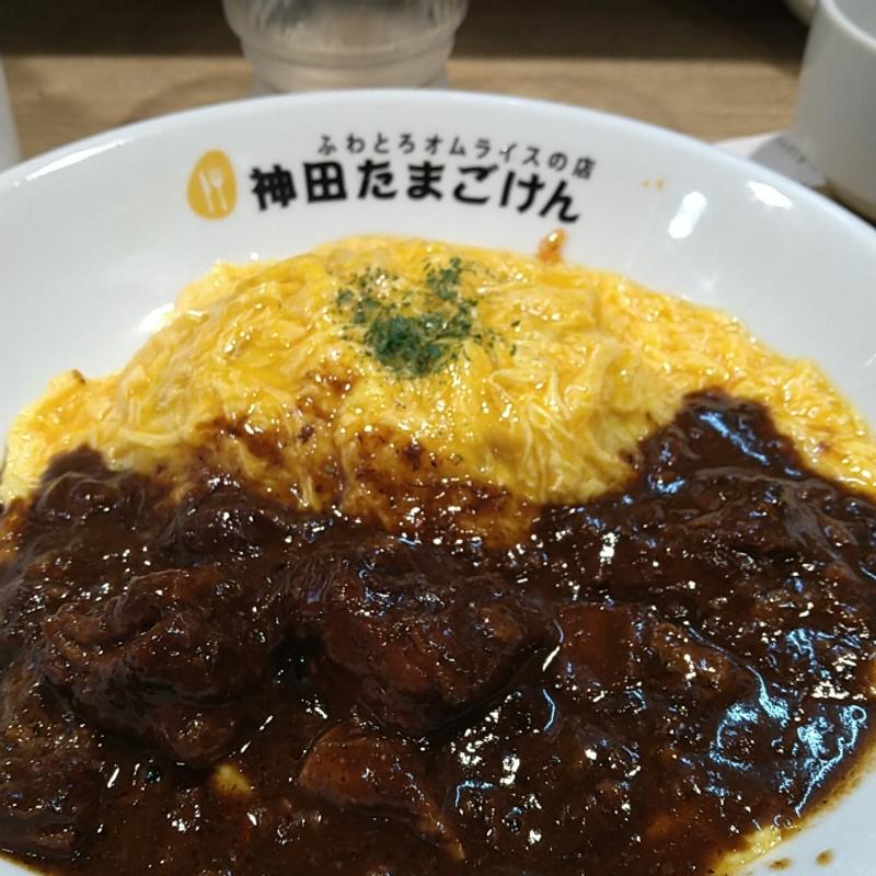 ハヤシオムライス(神田たまごけん 東池袋店)