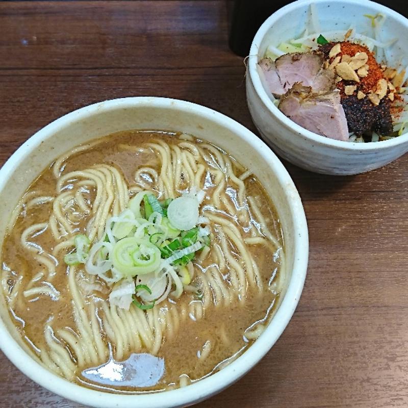 魚介豚骨らーめん カラベジ(麺処一笑)