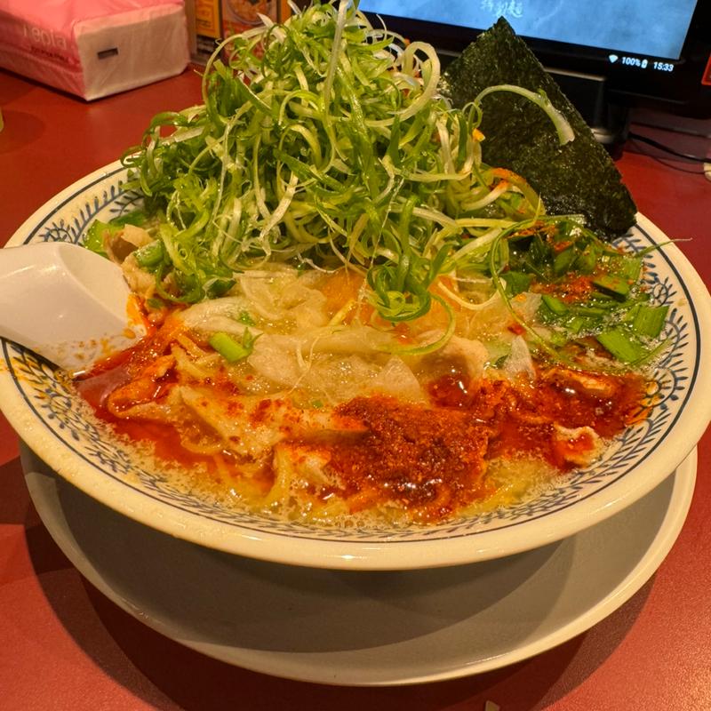 辛肉そば(丸源ラーメン 与野公園店)