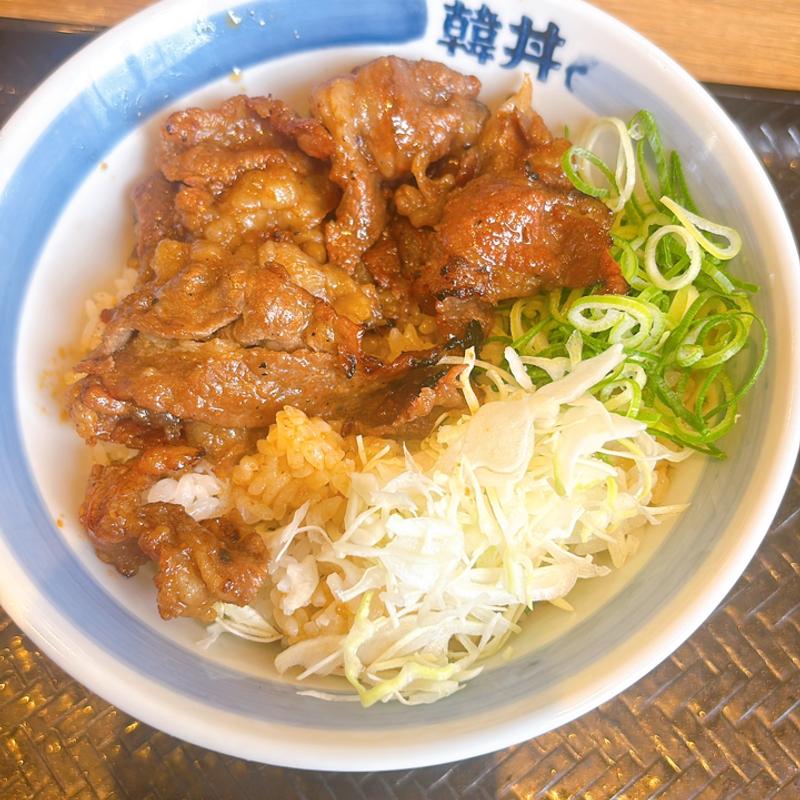 さっちゃんの カルビ丼（並）(韓丼 亀岡店)