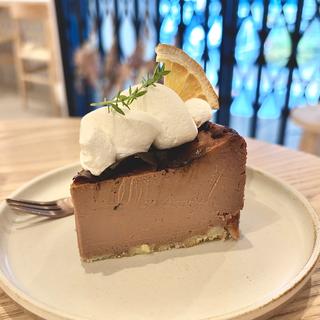 本日のバスクチーズケーキ(チョコレート)