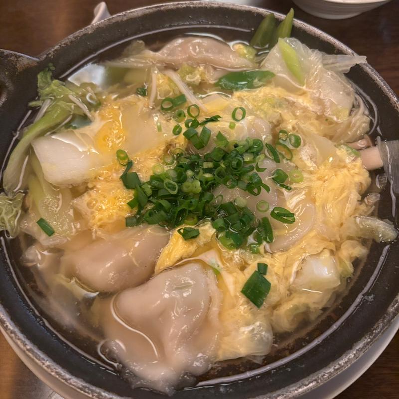水餃子玉子かけスープ(三代目 米蔵)