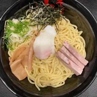 油そば　半熟玉子トッピング(東京油組総本店 神戸元町組)