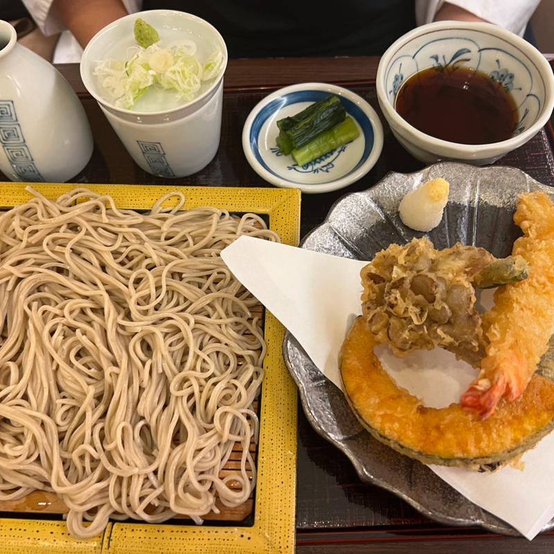 天ぷら蕎麦(日本そば おらがそば信州)