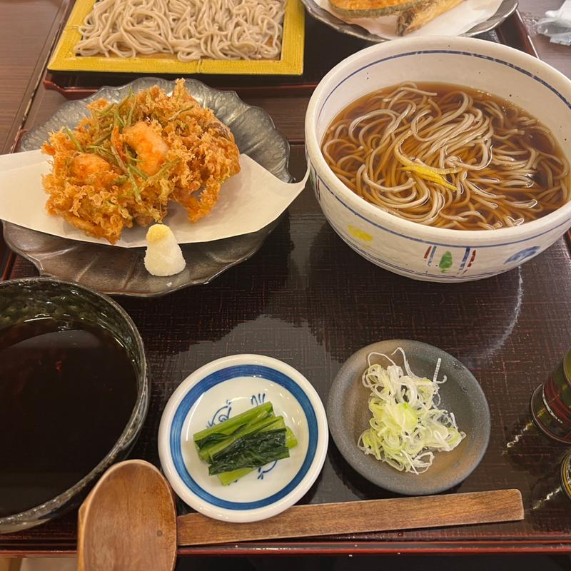 かき揚げ蕎麦(日本そば おらがそば信州)