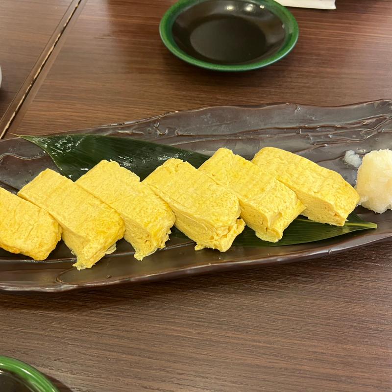 だし巻きたまご(日本そば おらがそば信州)