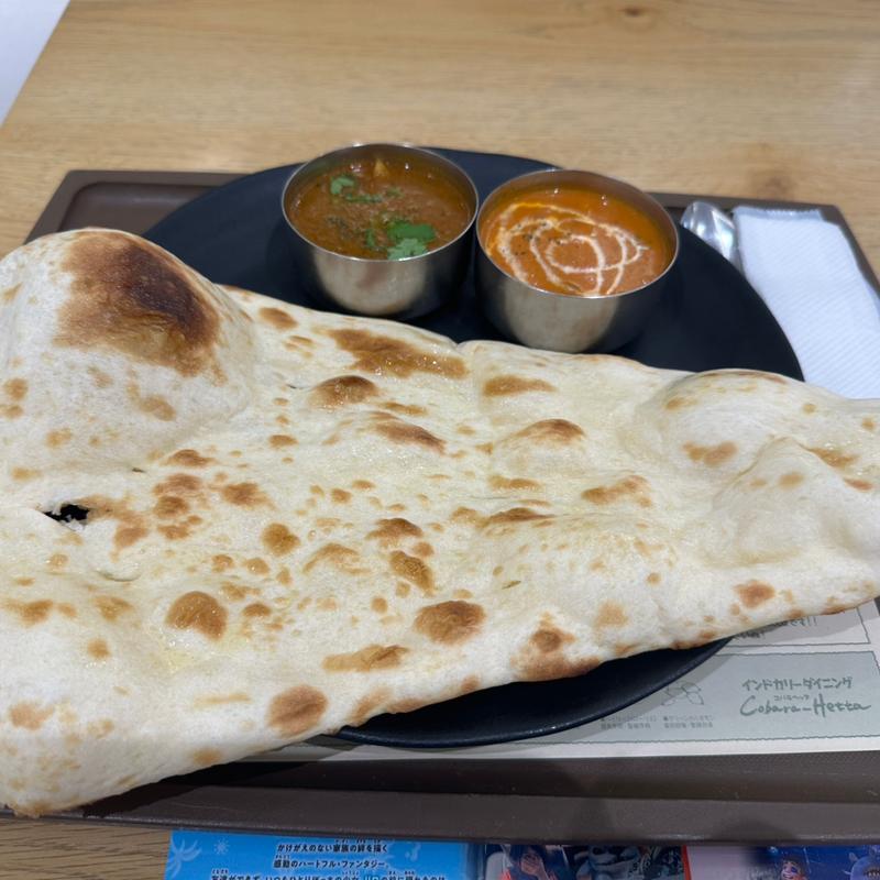 選べる2種のカレープレート(インドカリーダイニング コバラヘッタ テラスモール松戸店)