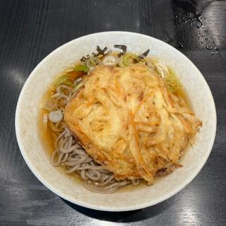 かき揚げ天そば