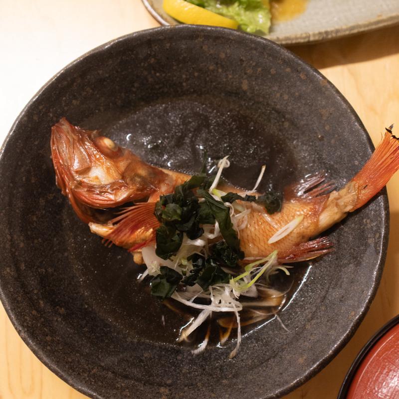 キンキ煮付け(海鮮めし処 酒処 大衆富士食堂)