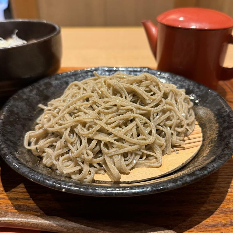 ざるそば(そば処 たみと )