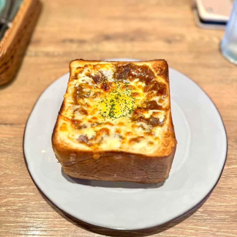 焼きカレートースト(ジロー珈琲 グランベリーパーク)