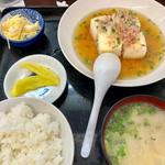 揚げ出し豆腐定食(札幌ラーメンどさん子　山鹿店)