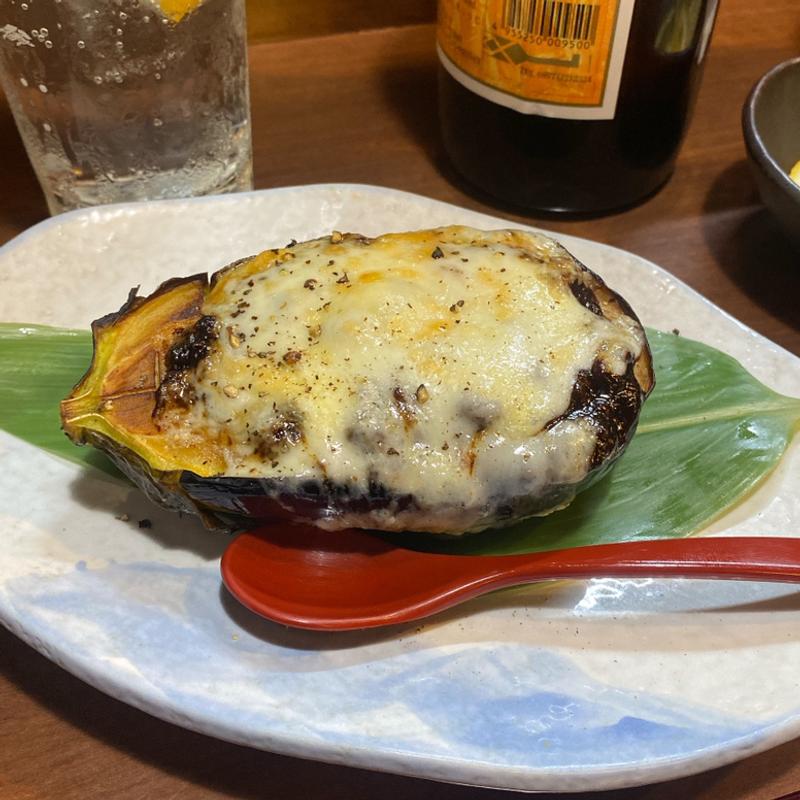 茄子田楽チーズ焼き(味処●酒処 とらや)