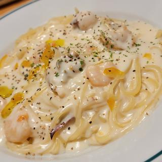 海鮮柚子クリーム生パスタ～リングイネ～