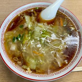 五目うまにソバ