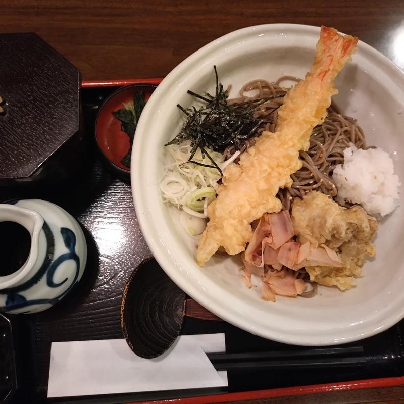 名物お好みぶっかけそば定食（3種盛り）(そじ坊 イトーヨーカドー大井町店 （そじぼう）)