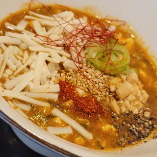 チーズカレー麻婆豆腐定食