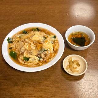 中華風カツ丼(スープ付)