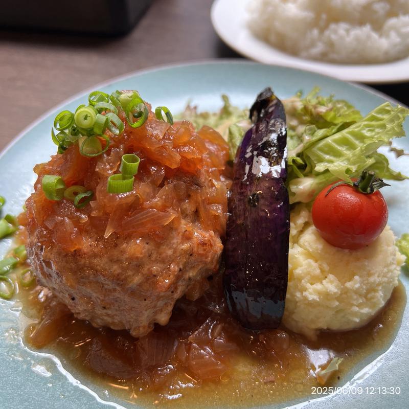 和風ハンバーグ(ハンバーグ大地)