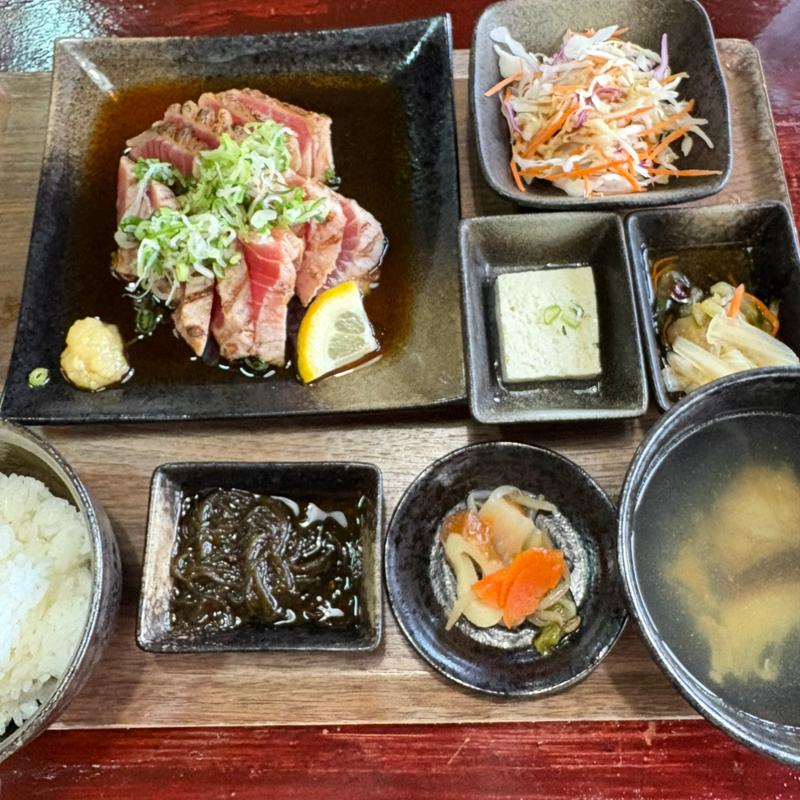 まぐろたたき定食(さしみ亭 )