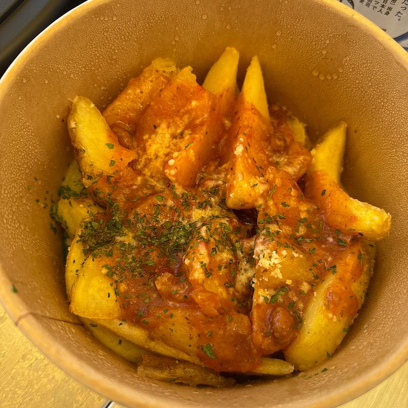 フライドポテトボロネーゼ(Snow Peak HEADQUARTERS)