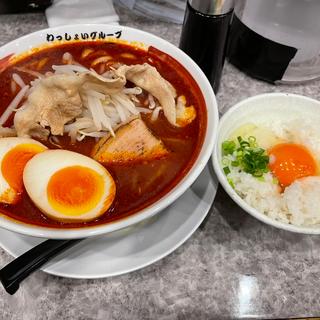大噴火麺