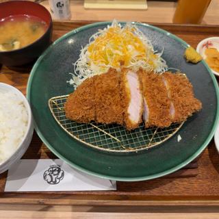 小ロース・エビフライ定食