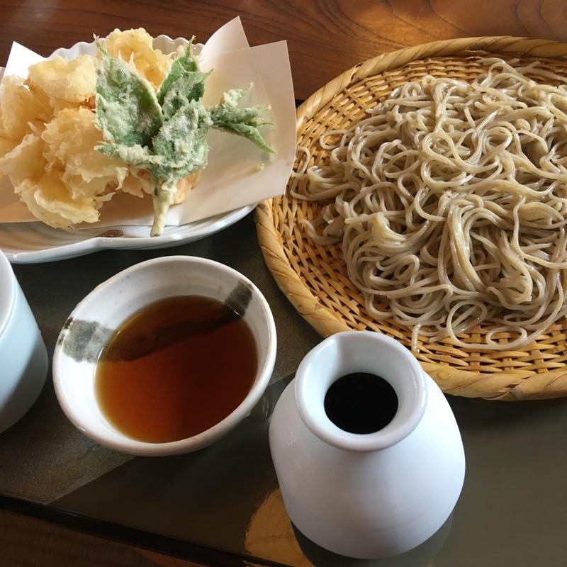 天ざる(おそば どうだんの里)