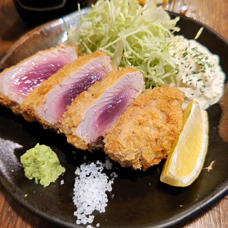 かつおレアカツ(のげちゃん)