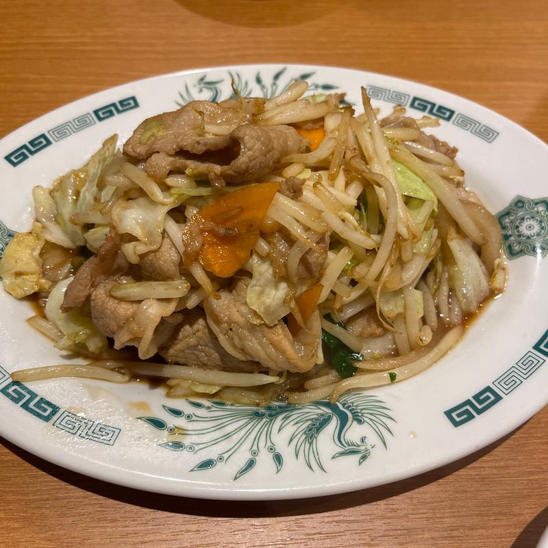 肉野菜炒め(日高屋 鶴ヶ島若葉店)