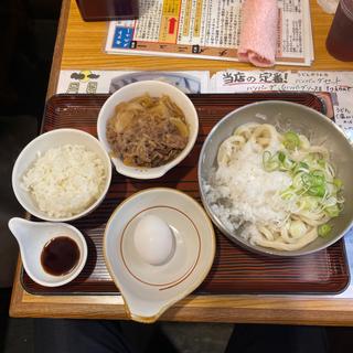 鬼おろし肉ぶっかけ(武州うどんあかね&みどりダイニング)
